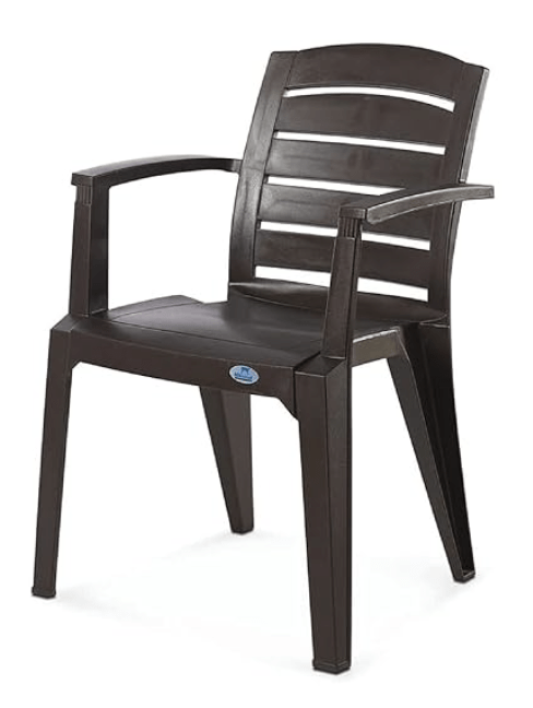 Nilkamal Plastic Incredibly Functional and Portable Spinecare Armrest Chair Designed to Contour Your Back and Help Correct Body Posture While Sitting - Image 3